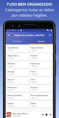 Rádios da Paraíba (AM/FM) android App screenshot 1